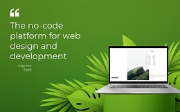 No-code platform - HTML Template by Nicepage