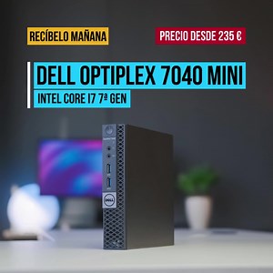 ¿Estás cansado de que tu PC te haga esperar más que una cola en el supermercado? Te presentamos el Dell OptiPlex 7040 Mini PC. ⚡ Con el procesador Core i7 y hasta 32GB de RAM navega por internet y realiza tareas de oficina con la velocidad de un rayo. 彩 No seas un espectador más, sé el protagonista. Compra en el primer comentario. #Infocomputer #Tech #Ordenador #Ordenadores #MiniPC #Dell #Oferta #Descuento #Chollo | Info-computer | Facebook