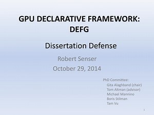 Dissertation Defense - SlideServe