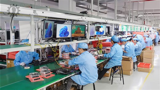 This video of a tiny PC being built from scratch is weirdly relaxing and completely fascinating