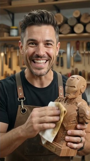Its not Ironman its wooden man 🪵🎭