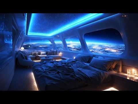 Relax Inside an Airplane Cabin with Rest your mind with soothing flight sounds | ASMR for Deep Sleep