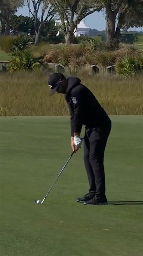 A Hadwin Hole Out! 🎯 After taking the last month to make some tweaks to his swing, Adam Hadwin is already seeing some results 🙌 | Golf Canada