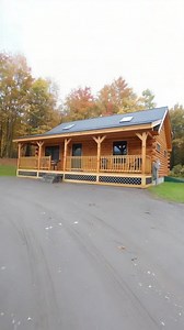 1.9K views · 24 reactions | Woodland Shell Log Cabin, priced only $37,000, looks beautiful inside! | Forest Cabins | Facebook