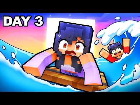 100 DAYS Stranded at SEA in Minecraft!