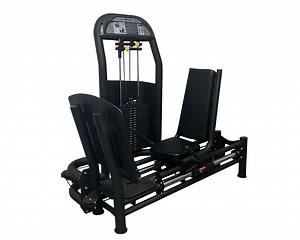 [Hot Item] Professional Gym Equipment Seated Leg Press Machine Horizontal Push High Quality Whole Black New Design