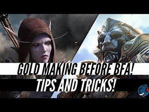 World of Warcraft | GREAT GOLD MAKING before BFA! | Work smart, not hard! Tips & Tricks