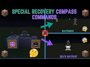 Command Block Tutorial #155: Special Recovery Compass Commands in Minecraft (1.19+)