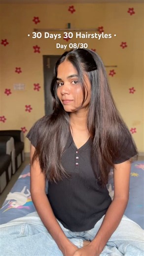 30 Days 30 Hairstyles | Day 08 – Easy & Quick Everyday Hairstyle for Women