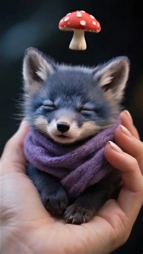 cute chibi baby fox