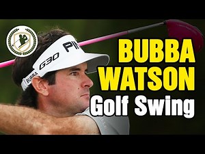 BUBBA WATSON SWING - SLOW MOTION GOLF SWING ANALYSIS
