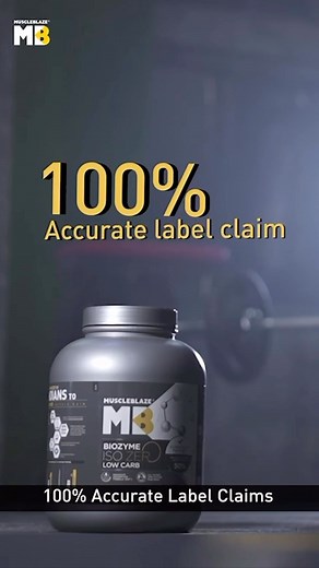 The difference between champion and average is performing when it matters the most. Performance you can rely on to belt out top-notch results. For legendary results you gotta only trust the BEST and scoop out the world’s first TRUSTIFIED whey protein- Biozyme Performance Whey, make a cut above the average so you get cutting edge gains! Need reasons to leave substandard when in the dust, we’ll give you many: ✅25g authentic protein per scoop ✅Labdoor USA-certified for accuracy and purity ✅Enhanced