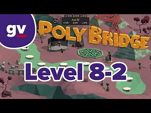 Poly Bridge 8-2: Marble Sorter (Solution)