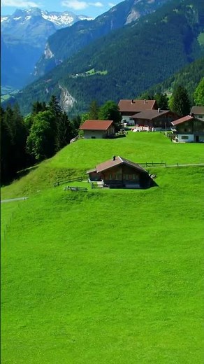 "Hidden Cabin in the Swiss Alps 🏔️ | Peaceful Nature Escape"
