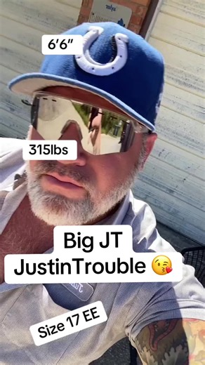 Real talk, what’s the first thing you notice when a big guy walks in? I’m6’6, 330, here for laughs, good vibes, and real moments. #bigmanvibes, #plussizestyle, #bigandproud, #confidence, #fyp