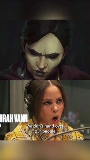 Arcane Voice Actors BTS Compilation (Heimerdinger/Sevika/Ambessa) #shorts #arcane #leagueoflegends