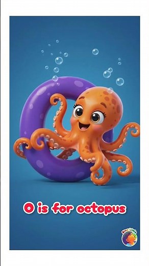 alphabet letter I to letter O || alphabet words for kids #staylittlechannel #kidslearning #alphabet