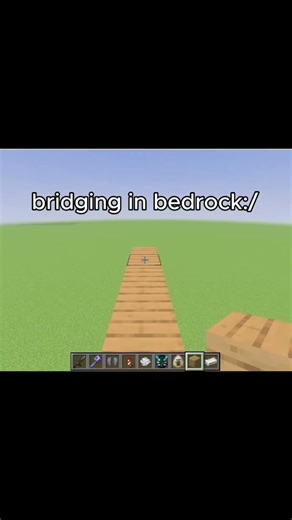 Minecraft fast bridge