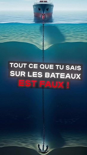 Le saviez-vous ? Le fonctionnement réel de l'ancre d'un bateau