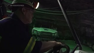 See inside a vast salt mine under Lake Erie helping keep roads clear