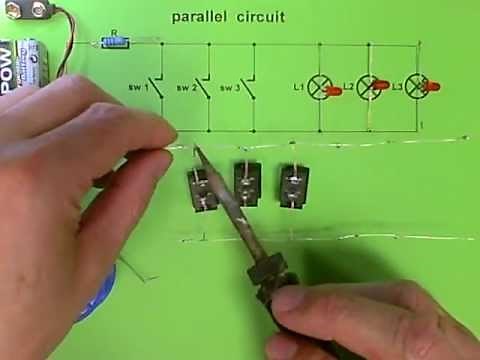 Parallel circuit - 3 LEDs