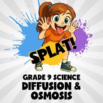 Diffusion & Osmosis SPLAT! Science Game - No Prep Grade 9 Review