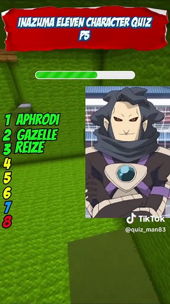 Inazuma Eleven Character Quiz – Part 5 ⚡⚽#quiz #quizchallenge #trivia #triviachallenge #inazumaeleven #inazumaelevenquiz #inazumaelevencharacterquiz