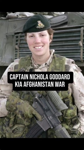 God bless Captain Nichola Goddard... May she Rest In Peace...