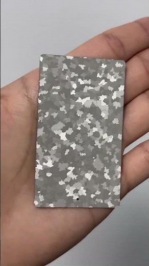 3D Laser: Beautiful ice pattern engraving on stainless steel #LaserEngravingMachine #StainlessSte...