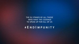 1.3K views · 110 reactions | Freedom of expression is the essence of democracy. But journalists are still harassed, imprisoned, attacked or even killed for doing their work. Today is the International Day to #EndImpunity for Crimes against Journalists. We stand by those who have the courage to speak up. | Council of the European Union | Facebook