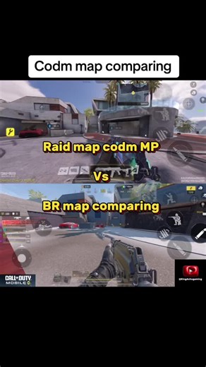 Raid map comparing mp vs br codm #battleroyale #tutorial #shorts #youtubers #legendary #gamers #br #cod