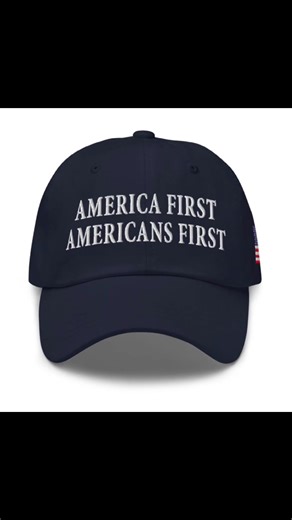 US patriotic pro-Trump Hat: America first, American first - RAF COLLECTION 🔥🔥🔥 Buy this hat here! 👉👉👉 #trump #maga #donaldtrump #trumpsupporters #trump2024