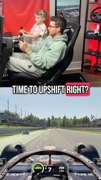First Manual shifting lesson: ✅F1 25 + sequential shifter = a solid first step. Paddle shifters next