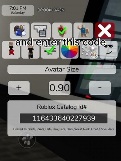 tutorial on how to be invisible on brookhaven🎀#roblox #brookhaven #tutorial