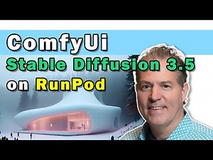 ComfyUi Stable Diffusion 3.5 RunPod for Architects