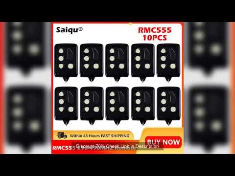 Universal Garage Control 433 Mhz 10PCS RMC555 Remocon 555 250-450mhz Adjustment Remote Control Dupli