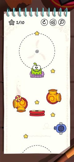 cut the rope mar 23 2026 walk through #cuttheropegame #netflixgame #cuttheropedaily #gaming