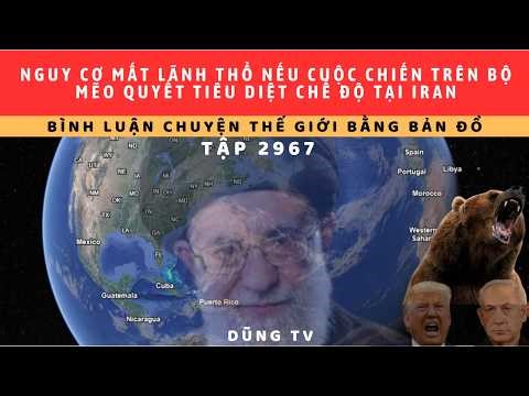 Tập 2967. Ngày thứ 5 dập tan nát Iran. Số phận các giáo sĩ bầu L.đạo tối cao ra sao? Nguy cơ trên bộ