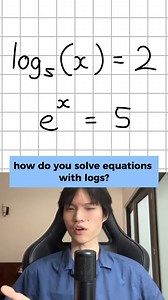 how to use logs to solve equations #logarithms #math #igcse #sat #spm | Teacher Isaac