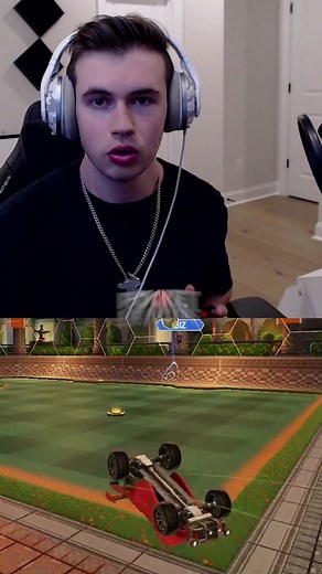 i played rocket league using the weirdest controller ever 🕹️#rocketleague