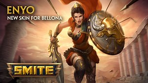 Introducing Enyo Bellona, the newest skin to join SMITE! Unlock Enyo Bellona by purchasing the SMITE Tactics Founders Pack. | Smite