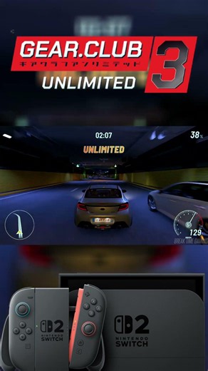 Gear Club Unlimited 3 Nintendo Switch 2 Gameplay