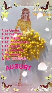 Alle donne forti, che ogni giorno combattono tutti i piccoli e grandi ostacoli della vita. Alle donne deboli, che riescano a trovare la forza dentro di loro per sistemare quel che non va. Alle donne, tutte, la vostra festa è oggi e ogni giorno! | Frammenti fatali