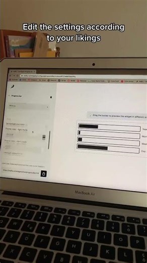 Notion tutorial: progress bar widget