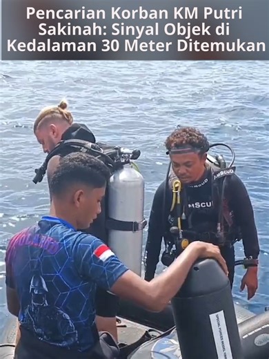 Pencarian Korban KM Putri Sakinah: Tim SAR Terus Berjuang