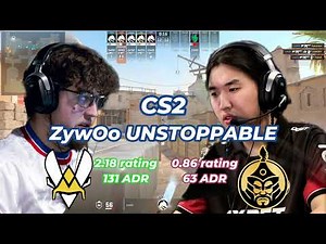 CS2 - Vitality vs Mongolz - ZywOo unstoppable - Budapest Major 2025 quarter-finals on Mirage, Dust 2