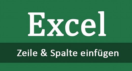 Excel: (Mehrere) Spalten & Zeilen einfügen – so geht's