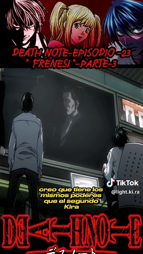 Death Note-Episodio 23 'Frenesi'-Parte 3