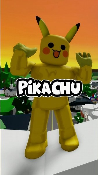 COMO VIRAR O PIKACHU DE POKÉMON NO BROOKHAVEN ROBLOX 🥰