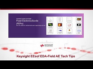 Power Electronics Double Pulse Test Simulation Templates Design Guide for Keysight ADS